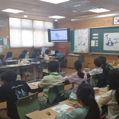 남양주 샛별초 4학년 바른청소교실