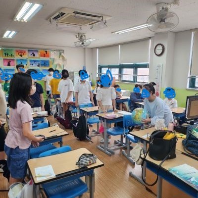 성남정자초등학교 푸른바다교실수업