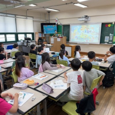바른청소교실과 함께한 교실 속 미세먼지 탐험과 정리...