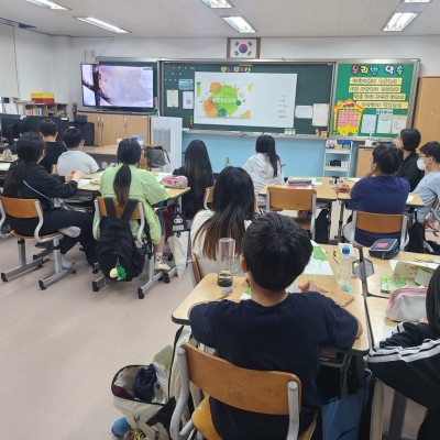 신현초 5-3반 친구들과 함께 한 바른청소교실 교육...