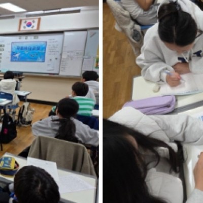 푸른바다 지키기 포스터 전시회가 열렸어요!