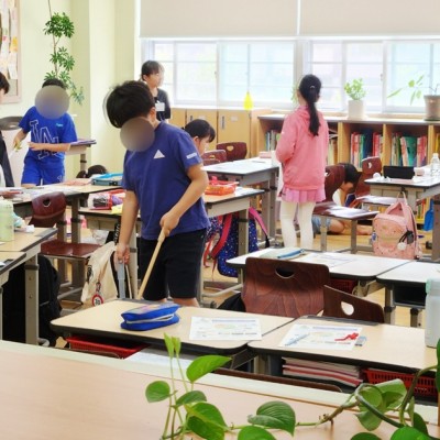 작은 습관으로 만드는 건강한 지구,  강명초 친구들...